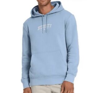 Hurley Men’s Fleece Hoodie Blue Small NWT